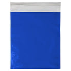JAM Paper Foil Envelopes with Self Adhesive Closure, 10 x 13, Open End, Blue, 100 Pack (01323294B)-Opening: open end