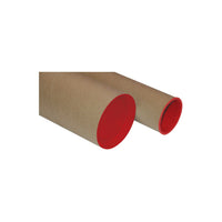Trend-Pak Postal Tubes - Plug-Seal Mailing & Packaging Tubes - 36 Pack-Plastic end caps are friction fitted and may be stapled in place