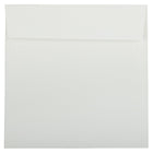 JAM Paper 8.5 x 8.5 Square Envelopes, Strathmore Bright White Wove, 100 Pack (900858534g)-Bright white