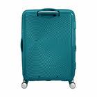 American Tourister Curio Spinner Luggage - Expandable - Medium - Jade Green-Expandability - Extra expansion on the case allows you to easily pack all your belongings