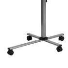 Flash Furniture Angle & Height Adjustable Mobile Laptop Computer Table with Cherry Top-Laptop Table or Speaker Lectern