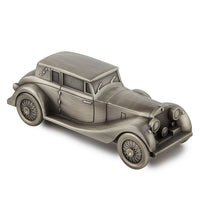 Elegance – Tirelire en forme de voiture d’époque, étamé (88604)-Tirelire