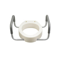 Drive Medical Premium Seat Riser with Removable Arms-White, Plastic