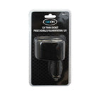 Goon 99319, 12v Twin Socket, 4" x 1.75" x 7.5", 80 GR-12V Dc, 0 up to 3A