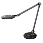 Dainolite Alina Contemporary Desk Lamp - Black - 10 W-Wireless Charging