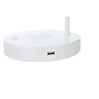 Union & Scale Essentials LED Table Lamp - White-White, Metal
