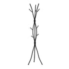 Monarch Specialties 2062 Coat Rack - Hammered Black Metal-Coat Rack
