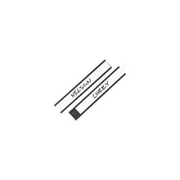 Quartet Magnetic Board Accessories, 5 Magnetic Card Holders with 10 Insert Cards-Data cards easily slip in and out of holder (1" x 6")