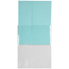 JAM Paper Cello Sleeves with No Flap, A2, 4.63 x 5.88, Clear, 1000 Pack (A2CELLONOFLAP)-Opening: Booklet