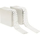 Aplix – Attache en rondelle à crochets peler et collez d’un diamètre 1/2 po, 500/rouleau, blanc (OC471)-Attache en rondelle à endos adhésif, crochet blanc