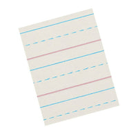 Pacon Zaner-bloser Broken Midline Newsprint Paper, Grades 3rd, 1/2" - 1/4" Rule Size, 1500 Pack (PACZP2613)-Age group and grade: Grades 3rd