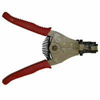 HVTools Multi Function Stripping Tool, 11" x 5" x 2", Grey-HV Tools Multi-Function Stripping Tools for AWG22,18-24,12,10,8 has a front nose gripper, return spring and lock