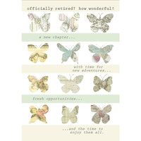 Millbrook Studios 5-3/8" x 7-3/4" Officially Retired? Greeting Cards and Envelopes, 18 Pack (06754)-Printed on uncoated card stock