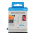LOGiiX Power Plus 45W Duo USB-C Wall Charger - White-Gallium Nitride (GaN) technology allows for ultra-portable design