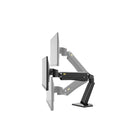 North Bayou 27"-40" Gas Strut Monitor Desktop Mount - Black (F45-B)-75x75, 100x100 mm