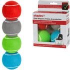 Staples Chair Slipper - Assorted Colours - 4 Pack-4-pack pressurized tennis balls, regular size, Grade B