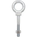 Gray Tools 5/8-11 Shoulder Pattern Eye Bolt, 6" Extra Long Shank-I.D. Eye: 1-3/8"