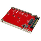 StarTech M.2 Drive to U.2 Host Adapter for M.2 PCIe NVMe SSDs (U2M2E125)-Adapter supports one M.2 PCIe NVMe SSD (M-Key)