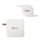 ReTrak 87W USB-C Retractable Charger-Compact and portable for use while traveling or commuting