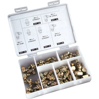 Aurora Tools Grease Fitting Sets, 80-Piece, Metric-Manufactured to the most stringent quality standards