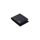 Champs Black Label Leather RFID Center Passcase Wallet, Navy-9 credit card slots