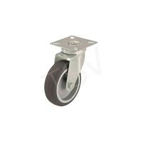 Blickle Thermoplastic Caster, Wheel Diameter: 5" (127 Mm), Caster Type: Swivel, 2 Pack (LKPA-TPA 126K-FK)-Wheel Diameter: 5" (127 mm)