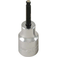 Gray Tools 10mm X 3/8" Drive, Standard Length Magnetic Hex Head, Chrome Finish Socket-Size: 10 mm