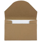 JAM Paper Kraft Ecoboard Business Card Case, Natural Brown Recycled Kraft, 5 Pack (2500 201g)-Material: Chipboard