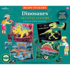eeBoo Ready To Learn Dinosaur Glow In The Dark Puzzle - Set of 4-Sustainably sourced: Made with recycled board and printed on FSC-certified paper using vegetable-based inks.