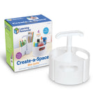 Learning Resources Create-A-Space Mini-Center White - Pack of 2-Inspired by our popular Create-a-Space Storage Center!