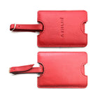 Ashlin Seattle Bag Security ID tag, Red-ID tag is concealed for security when travelling