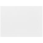 JAM Paper Blank Note Cards with Panel Border, A7 size, 5 1/8 x 7, White, 200 Pack (1751009g)-White