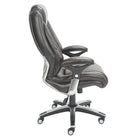 True Endsleigh Executive High-Back Chair, Espresso-High back with deep layered body pillows
