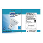 Northern Stars 84424 LED Light Bulb, GU10 7W, Dimmable, White, 2 Pack-Clear