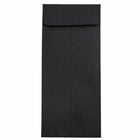 JAM Paper #10 Policy Business Envelopes - 4.125" x 9.5" - Black Linen - 50 Pack-Colour: Black Linen Envelopes