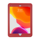 CTA Digital Protective Case with Rotatable Grip Kickstand for 10.2" iPad Gen 7 and 8, Air 3 and 10.5" Pro - Red-Impact resistant hard case shields iPad from drops, falls and collisions