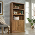 Sauder Miscellaneous Storage 5-Shelf Bookcase - 69.76" H - Sindoori Mango (426414)-69.76"H x 35.28"W x 13.23"D