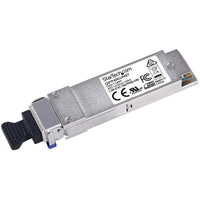 StarTech 40 Gigabit Fiber 40GBase-LR4 QSFPPlus Transceiver Module, Cisco QSFP-40G-LR4 Compatible, SM LC, 10 km (QSFP40GLR4ST)-Delivers reliable 40 Gigabit Ethernet connections for 40GBase-LR4 compliant networks