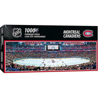 Masterpieces Puzzle Company NHL 1000 Piece Panoramic Puzzle, Montreal Canadiens-Puzzle