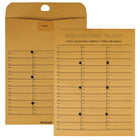 Quality Park - Enveloppes autocollantes recto verso pour courrier interne  - 10 x 13 po (l. x L.) - papier Kraft - paquet de 100-Parfaites pour les envois fréquents à l’intérieur d’un bureau, les enveloppes interservices Quality Park sont construites en papier Kraft brun épais de 28 lb, pour une durabilité maximale