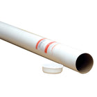 Staples Mailing/Storage Tube, 1-1/2" x 18", White-Environmentally friendly recycled product.