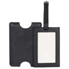 Ashlin Seattle Bag Security ID tag, Black-Tag and ID is accessible by pulling the strap