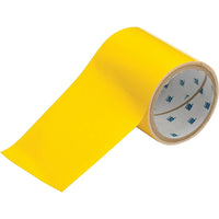 ToughStripe Floor Marking Tape, Yellow, 4"W x 100'L-4 in W x 100 ft L