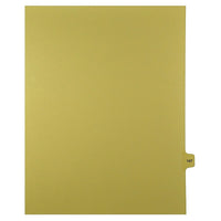 Mark Maker – Onglets séparateurs juridiques beiges, 1/15 onglets, format lettre, sans trous, numéro 147, 25/paquet-Onglets séparateurs beiges, 1/15 onglets