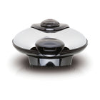Euro Cuisine Electric Waffle Maker - Chrome (WM520)-PTFE and PFOA Free Non Stick Plates