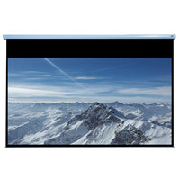 Elunevision 165" 16:9 Rear Projection Large Motorized Tab Tension Screen-Electric projection screen
