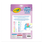 Crayola Super Tips Pastel Washable Markers - 24 Pack-Crayola Washable Markers easily wash off skin and most washsable clothing for a hassle-free clean up!