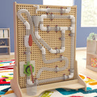 Flash Furniture Bright Beginnings Commercial Grade 80 Piece Pipe Builder Set for Modular STEAM Wall Systems-Perfect for Daycares, Preschools and Early Learning Centers