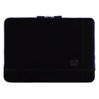 Vangoddy 15.6" Microsuede Laptop Sleeve - Blue-Back zippered compartment is great for holding accessories
