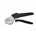 HVTools Ratchet System Crimpping Plier, 12" x 5" x 2", Black-HV Tools Ratchet-System Crimpping Pliers for Insulated Terminals have a fixed lower jaw and ratchet mechanism for easier crimping